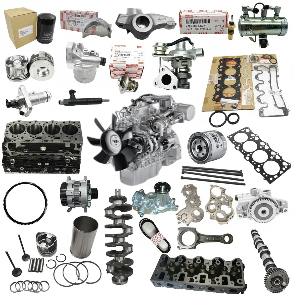 Hino & Isuzu Bus Engine Parts